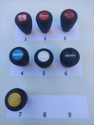 Pomos Palanca Cambios Seat Clásicos
