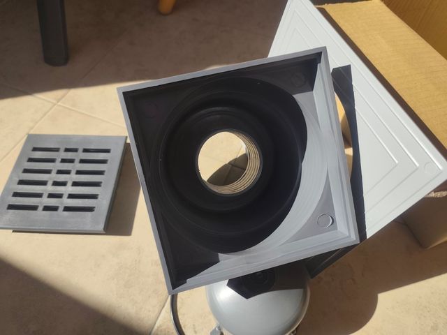 Grondaia da pavimento Alcadrain APV11 15x15 cm NUOVA