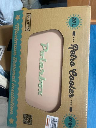 Nevera Polarbox Retro Cooler Rosa