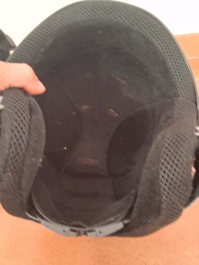 Casco de esquí Carrera negro