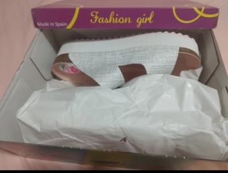 Sandalias Paola Plata Talla 38