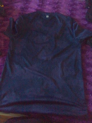 Camiseta deportiva azul