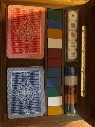 Scatola Gioco Vintage Legno Dal Negro