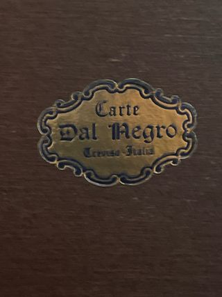 Scatola Gioco Vintage Legno Dal Negro