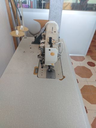 Máquina de coser doble arrastre SunStar