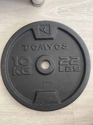 Disco pesa Domyos 10 kg / 22 lbs