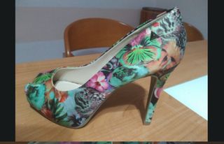 Zapatos de tacón Graceland estampado 37