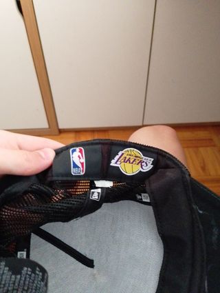 Gorra Los Angeles Lakers Negra