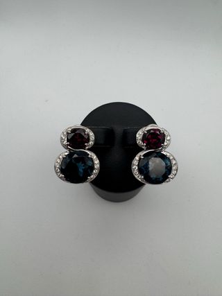 011-04-00349 PENDIENTES BRILLANTES ORO BLANCO 18K