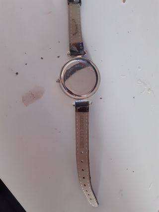 Reloj Eve Mon Cruz Marrón y Plateado
