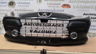 Defensa negra+Faros delant Peugeot 307 Restyling