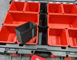 MILWAUKEE (Profundas) –3  Cajas para linea del med