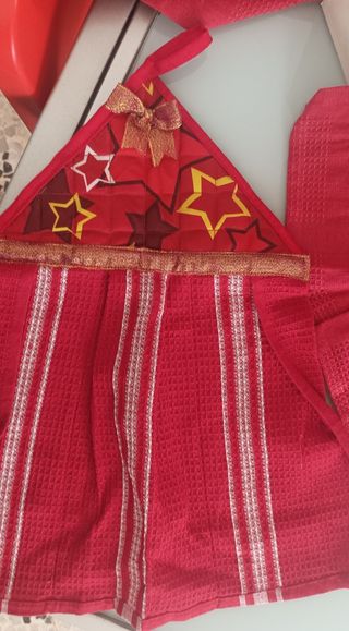 Asciughino cucina tema natalizio