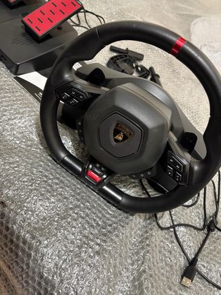 Volante Lamborghini + pedales