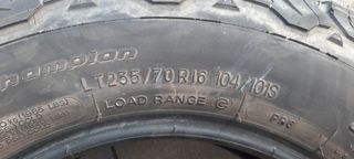 Neumáticos 4x4 Montaña