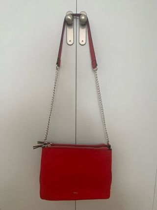 Bolso bandolera rojo