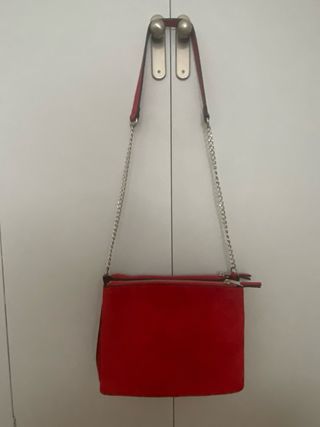 Bolso bandolera rojo