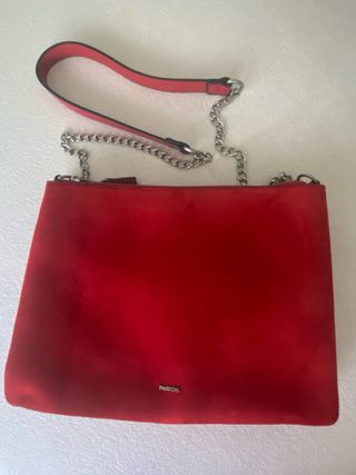 Bolso bandolera rojo