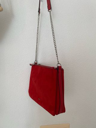 Bolso bandolera rojo
