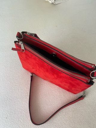 Bolso bandolera rojo
