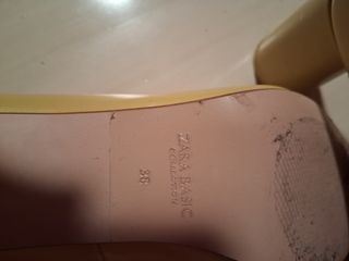 Zapatos   Tacón gordo redondo de 7 cms.