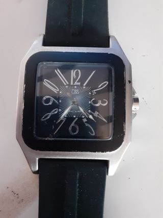 Reloj D&S Plata y Negro
