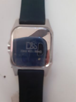 Reloj D&S Plata y Negro