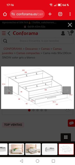 Cama nido 
