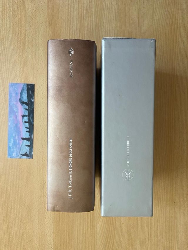 Tolkien il Signore degli anelli Bompiani cofanetto