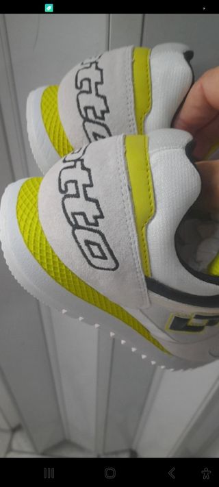 Scarpe Lotto Life'S Top N40 Bianco Giallo