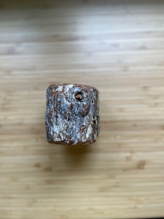 Lapicero artesanal para decoración con 4 agujeros