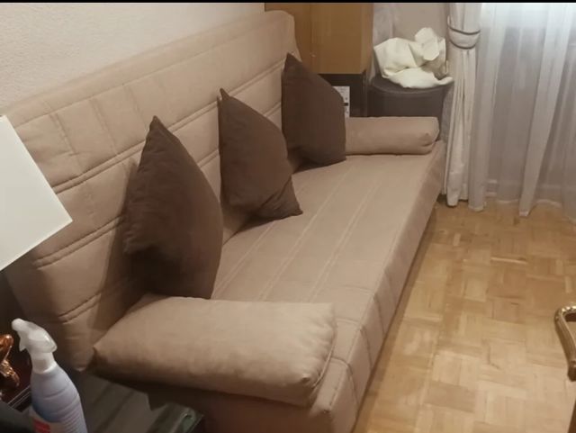 Sofá Cama Beige 1.35m últimos días