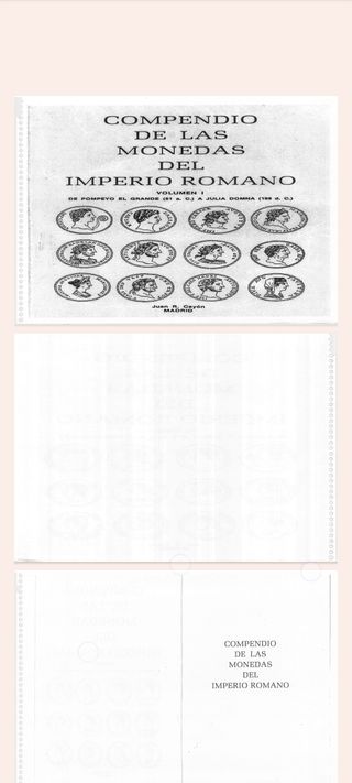 Compendio de las Monedas Romanas PDF
