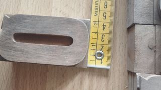Caratteri tipografici in legno vintage letterpress