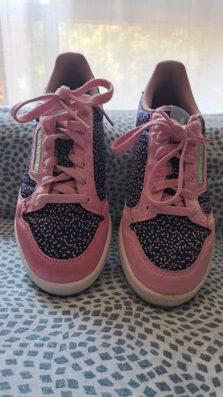 Zapatillas Adidas Mujer Azul y Rosa