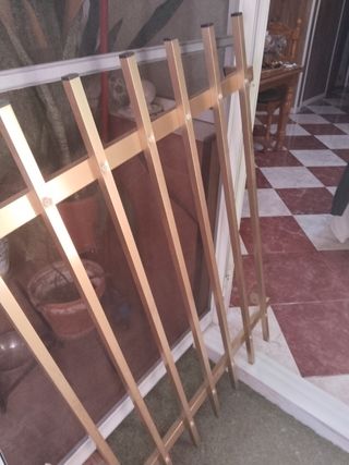 Reja de aluminio color oro para ventana,,,,