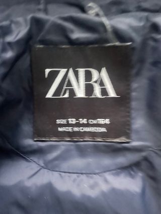 Abrigo acolchado niño ZARA 13-14años