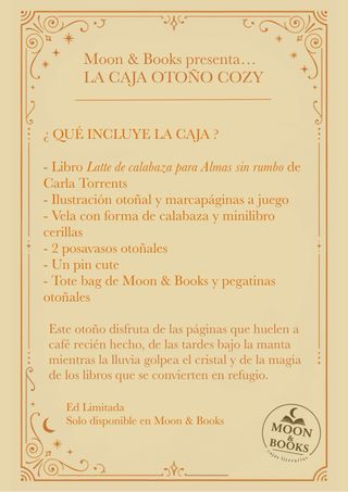 Caja literaria otoño cozy 