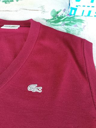 Chaleco Lacoste Rojo