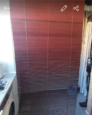 Veneciana Madera Natural 225x100