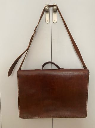 maletín ordenador piel