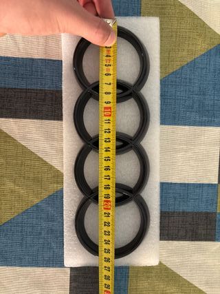 Logo Audi Negro 263mm