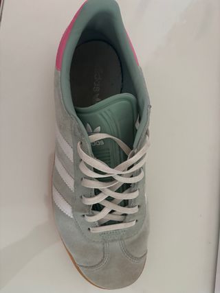 Adidas Gazelle Verde y Rosa