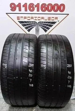 4UD 285 40 20 Y DUNLOP NEUMATICO USADO 90% VIDA