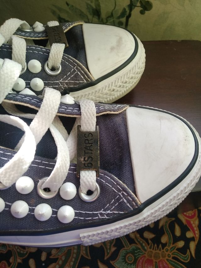 Converse All Star Azules Tachuelas