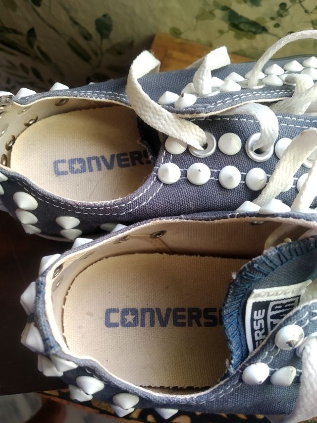 Converse All Star Azules Tachuelas