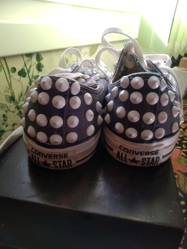 Converse All Star Azules Tachuelas