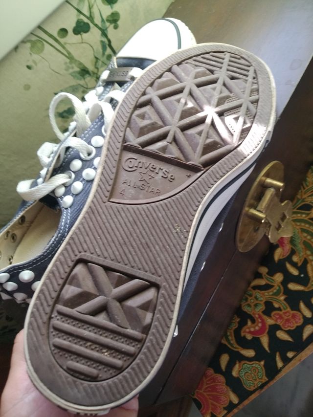 Converse All Star Azules Tachuelas