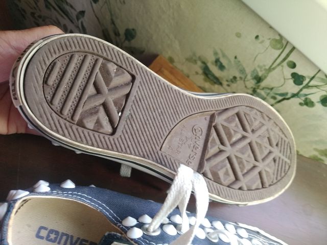 Converse All Star Azules Tachuelas