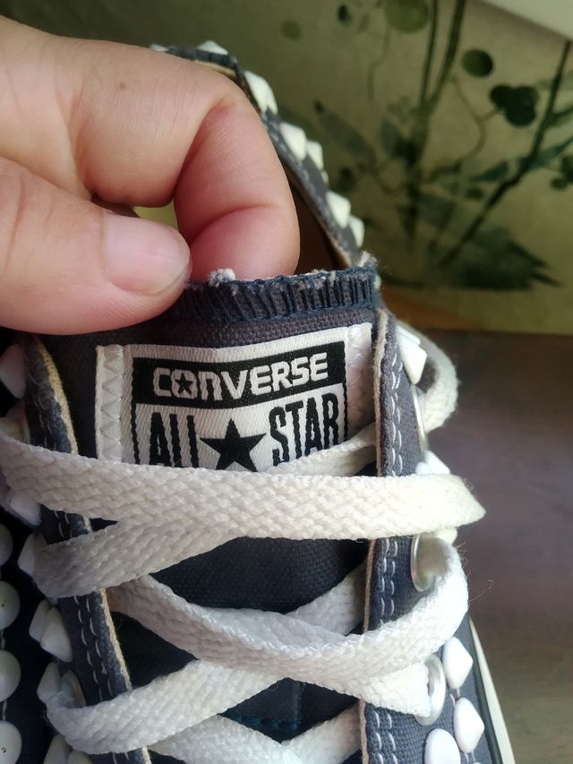 Converse All Star Azules Tachuelas